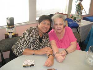 Judy Bugarin and Theresa Connolly -  biggest fans of Alan and “MusicalConversation”.