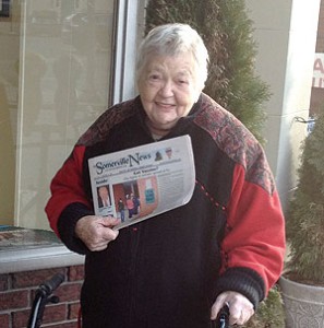 The Somerville News Person of the Week, Jeanette Wiltshire.