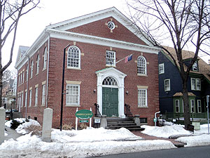 Hoping for big things at the Somerville Museum.~Photo by Terence Clarey