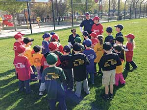 Make way for the little ones. Little League baseball is off and running for this years crop of ready-to-play kids.