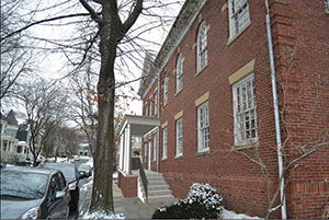 The new entryway will be a welcome addition to the Somerville Museum.