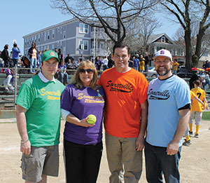 Sean Faeth, Alderman Maureen Bastardi, Bob Schofield, Timothy Hawkins.