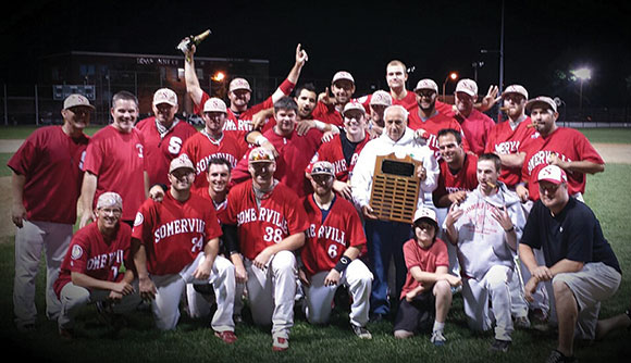 The Somerville Alibrandis Baseball team is the 2013 Yawkee League champion once again. 